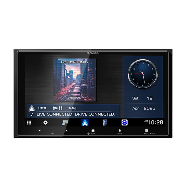Kenwood DMX8710S 6.92" 2-DIN Multimedia Receiver with CarPlay and Android Auto
