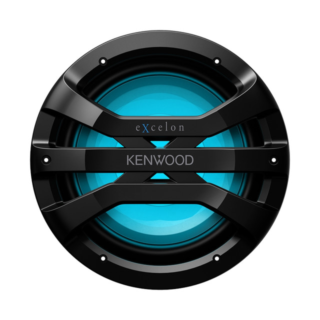Kenwood Excelon XM1041BL 10" 1300W Motorsports Subwoofer w/ Illumination (Black)
