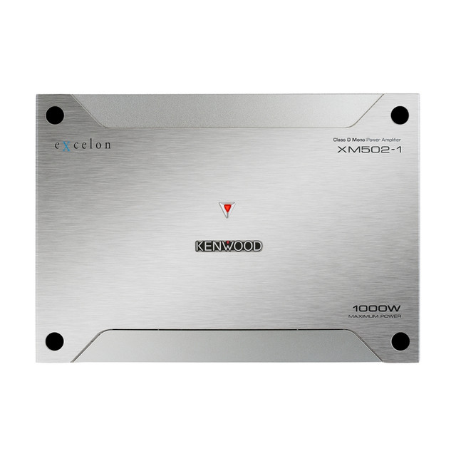 Kenwood Excelon XM502-1 Class D 300W RMS Mono Powersports/Marine Amplifier