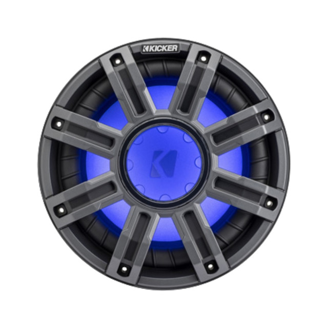 Kicker 51MWE102 10" Single Voice Coil 2-Ohm 400W RMS Marine Component Subwoofer