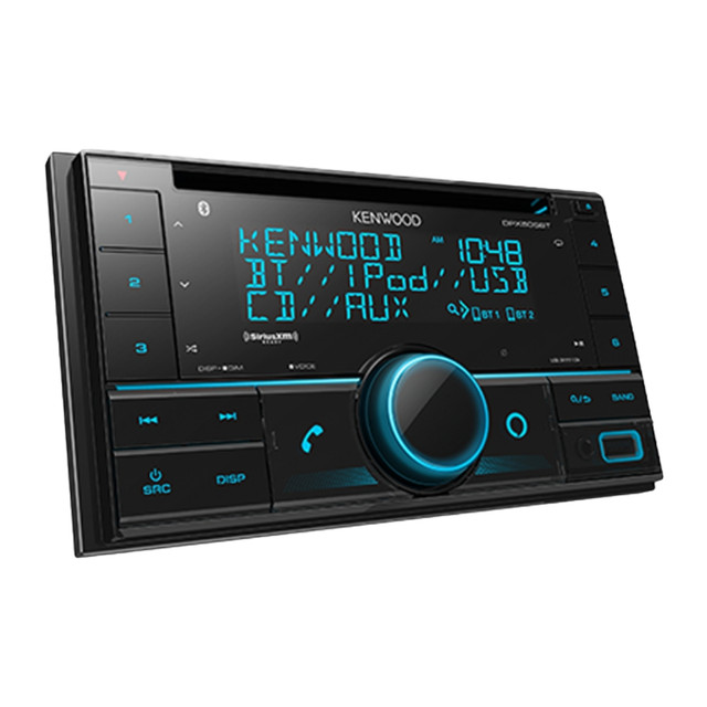 Kenwood DPX505BT 2-DIN CD Receiver w/ Built-in Bluetooth & Alexa voice control