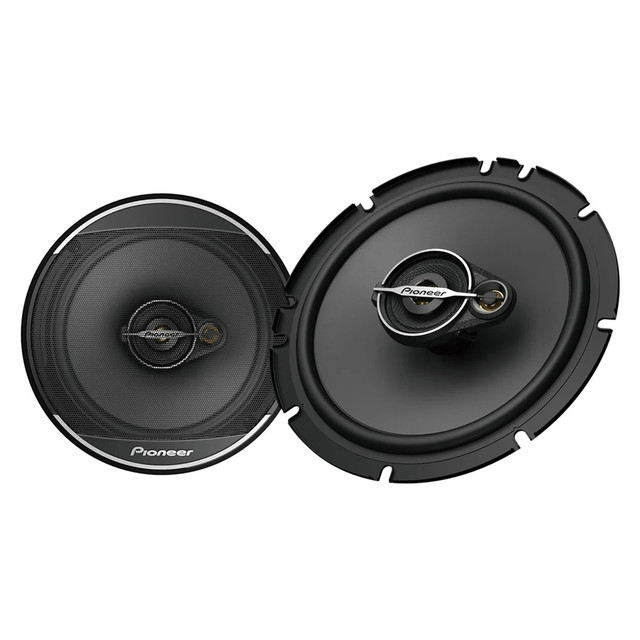 Poineer TS-A1671F 6.5" 3-Way 4-Ohm 320W Max Power Car Audio Coaxial Speakers