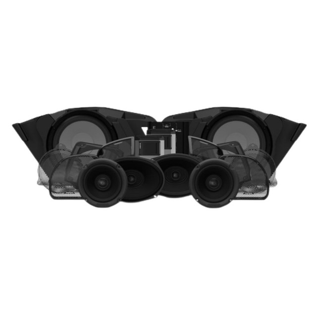 Rockford Fosgate HD14-STG5 Road & Street Glide w/ Subwoofer Kit For 14+ Harley