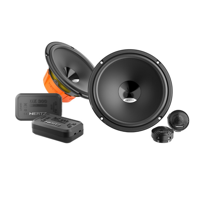 Hertz DSK 165.3 Dieci Series 6.5" 80 Watts RMS Two Way Component Speaker System