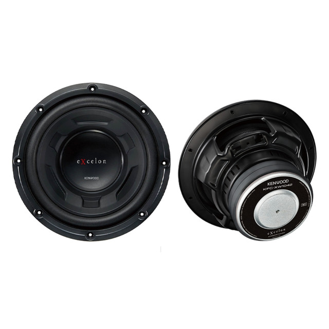 Kenwood KFC-XW1042 10" 4-Ohm Car Audio Subwoofer w/ 1300W Peak Power & 300W RMS