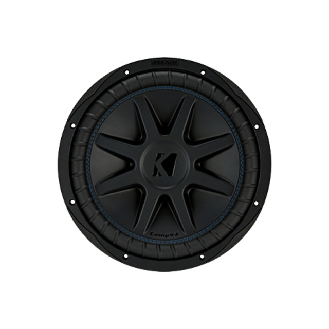 Kicker 50CVX122 CompVX 12-Inch 1500 Watt Subwoofer w/ Dual Two-Ohm Voice Coils Kicker 50CVX122 CompVX 12-Inch 1500 Watt Subwoofer w/ Dual Two-Ohm Voice Coils