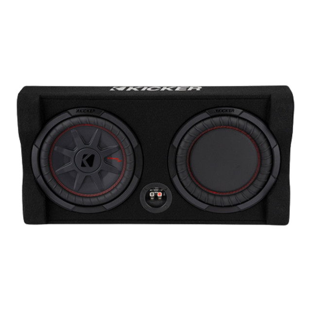 Open Box Kicker 48TRTP102 Sealed Down-Firing 10" CompRT Subwoofer Enclosure Open Box Kicker 48TRTP102 Sealed Down-Firing 10" CompRT Subwoofer Enclosure