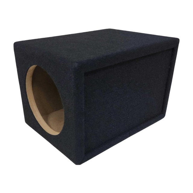 Metra IB-C110S Carpet Single 10 Inch Sealed Speaker Enclosure Woofer Box Metra IB-C110S Carpet Single 10 Inch Sealed Speaker Enclosure Woofer Box