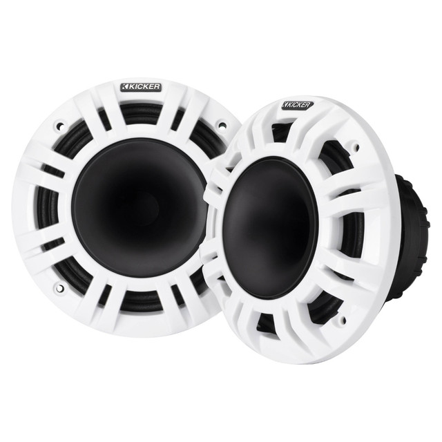 Kicker 48KMXL654 6.5" 2Way Marine Horn Loaded Compression Driver Coaxial Speaker Kicker 48KMXL654 6.5" 2Way Marine Horn Loaded Compression Driver Coaxial Speaker