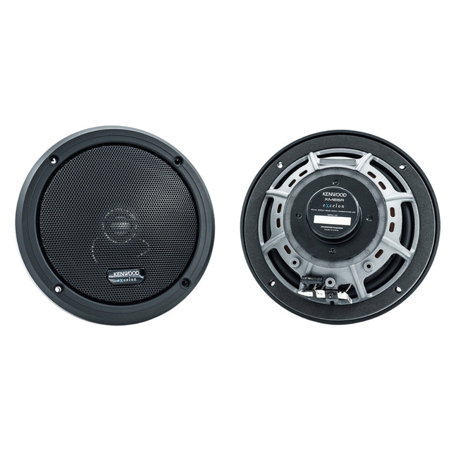 Kenwood Excelon XM65R 6.5" Rear Coaxial Speakers for 2014-Up Harley Davidson