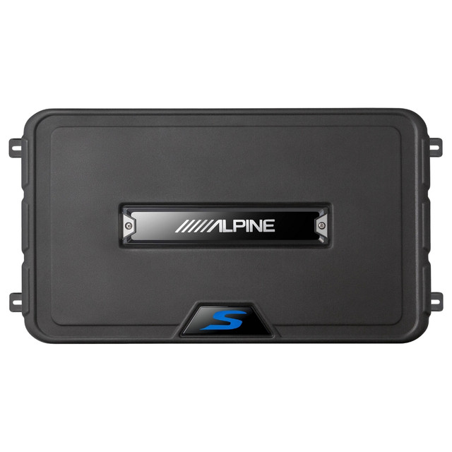 Alpine SS-SB12 12" S-Series Shallow Sealed Downward-Firing Subwoofer Enclosure Alpine SS-SB12 12" S-Series Shallow Sealed Downward-Firing Subwoofer Enclosure