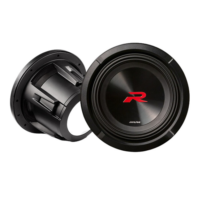 Alpine R-Series R2-W8D2 8 Inch Dual 2-Ohm Voice Coils Subwoofer with 350W RMS Alpine R-Series R2-W8D2 8 Inch Dual 2-Ohm Voice Coils Subwoofer with 350W RMS