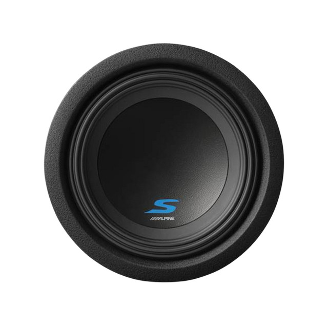 Alpine S-W8D2 8 Inch S-Series Dual 2 Ohm Voice Coil High-Performance Subwoofers Alpine S-W8D2 8 Inch S-Series Dual 2 Ohm Voice Coil High-Performance Subwoofers