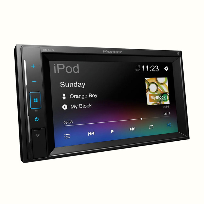 Pioneer DMH-241EX 6.2" Double-DIN Digital Multimedia Receiver w/ Bluetooth