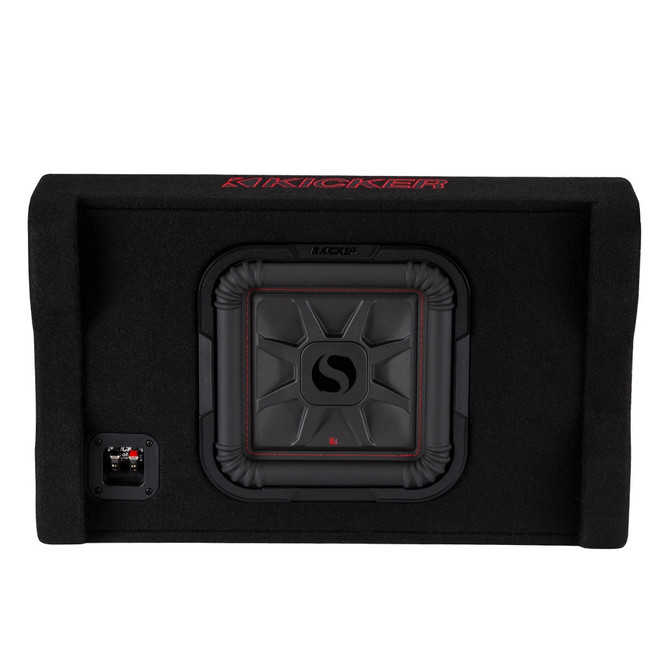 Kicker 49L7TDF102 Down-Firing 10" Loaded Subwoofer Enclosure & 1000 Watts Peak