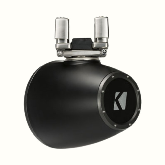 Kicker 44KMTC94 Marine Wakeboard 9 Inch 600 Watts LED Lighting Tower Speakers