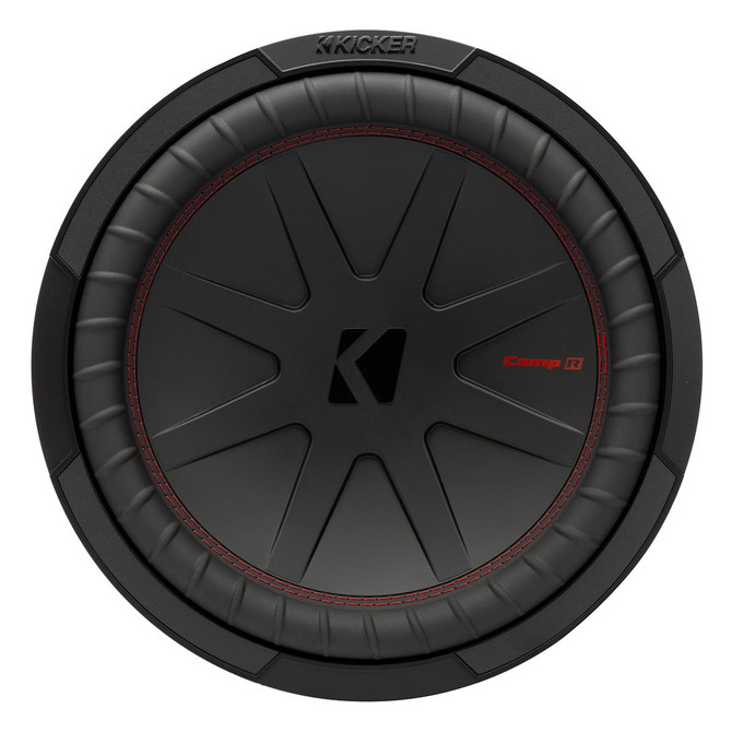 Kicker 48CWR124 CompR Series 12 Inch Car Subwoofer with Dual 4 Ohm Voice Coils Kicker 48CWR124 CompR Series 12 Inch Car Subwoofer with Dual 4 Ohm Voice Coils