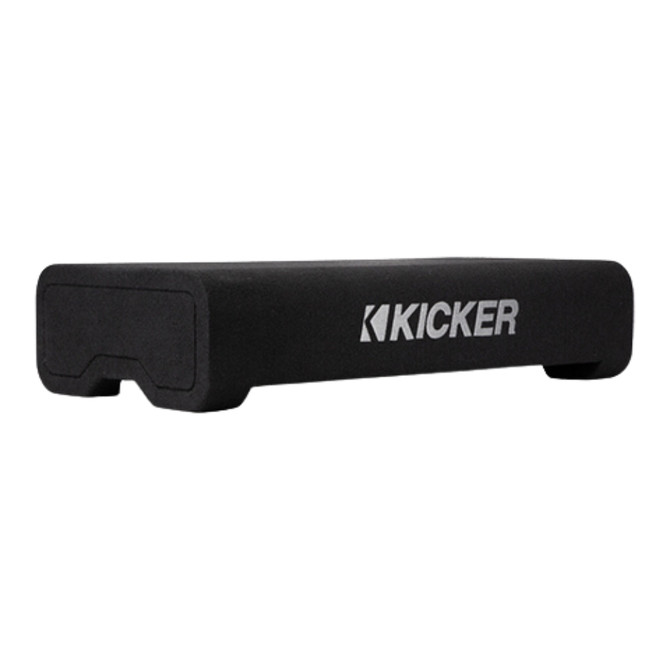 Kicker 48TRTP122 Sealed Down-Firing 12 Inch CompRT 2-Ohm Subwoofer Enclosure