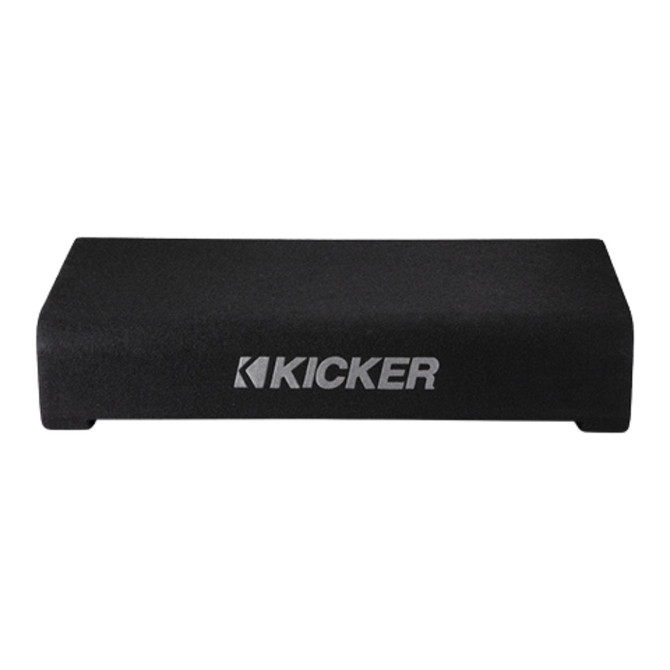 Kicker 48TRTP102 Sealed Down-Firing 10 Inch CompRT 2-Ohm Subwoofer Enclosure