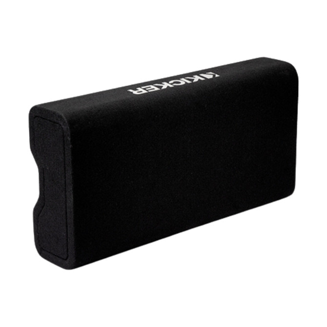 Kicker 48TRTP82 Sealed Down-Firing 8 Inch CompRT 2-Ohm Subwoofer Enclosure