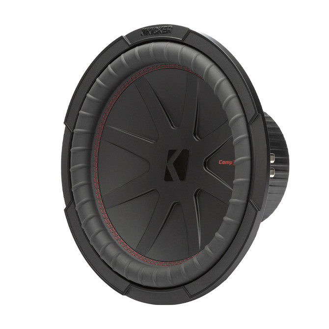 Kicker 48CWR122 CompR Series 12 Inch Car Subwoofer with Dual 2 Ohm Voice Coils