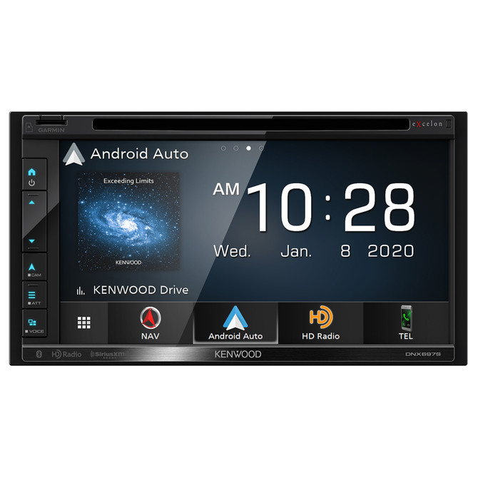 Kenwood eXcelon DNX697S 6.8" DVD Navigation Receiver w/ Apple CarPlay