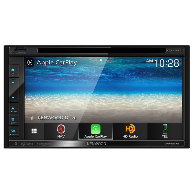 Kenwood eXcelon DNX697S 6.8" DVD Navigation Receiver w/ Apple CarPlay