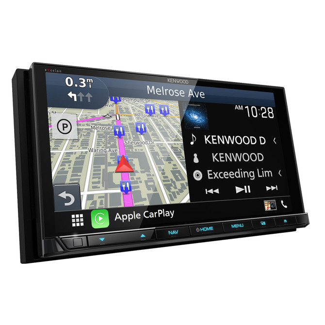 Kenwood eXcelon Reference DNX997XR 6.8" DVD Navigation w/ Apple CarPlay