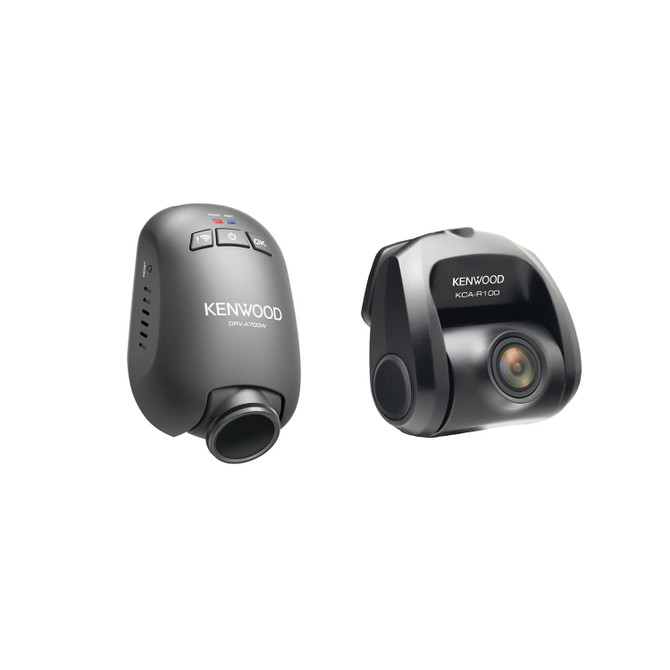 Kenwood DRV-A700WDP Compact HD Dual Camera System w/ Wi-Fi and GPS