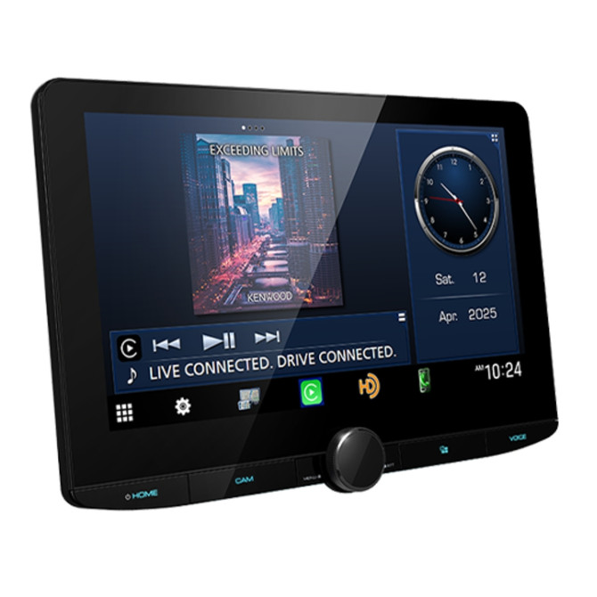 Kenwood DMX1038S 10.1" Multimedia w/ Wireless CarPlay & Android Auto