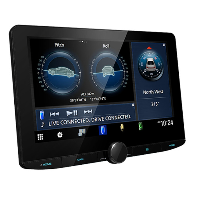 Kenwood DMX1038S 10.1" Multimedia w/ Wireless CarPlay & Android Auto