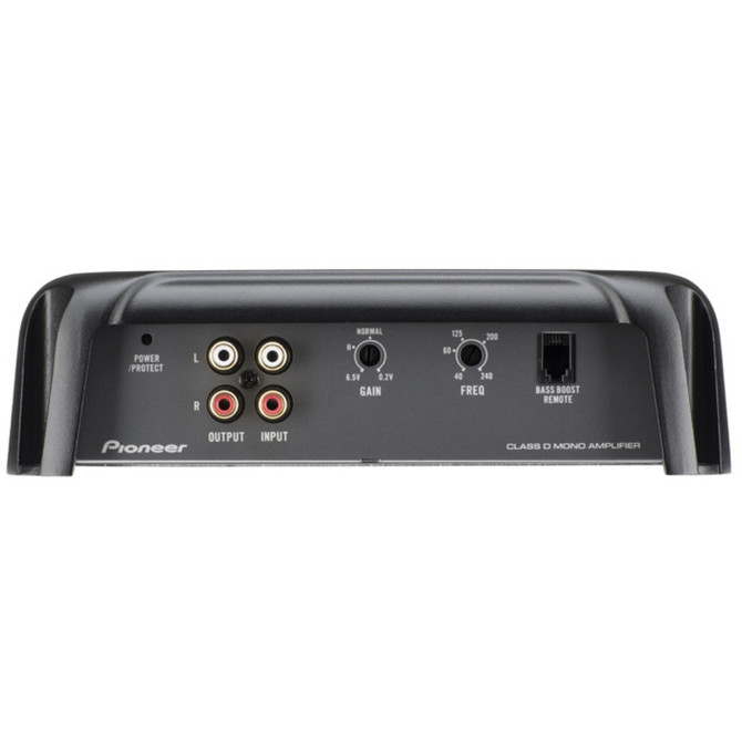 Pioneer GM-DX971 Class-D 2400W Max Power Mono Amplifier with Wired Bass Remote
