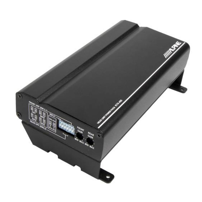 Alpine KTA-450 4-Channel Power Pack Head-Unit Amp
