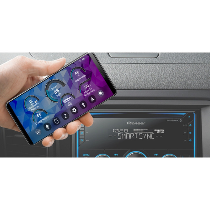 Pioneer FH-S520BT Double-DIN CD Audio with Built-in Bluetooth