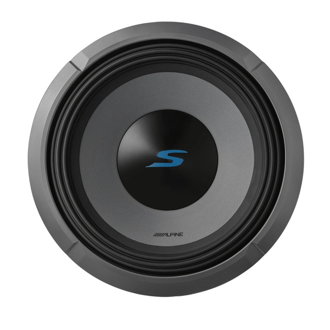 Alpine S-Series S2-W12D2 12" Subwoofer with 2-Ohm Voice Coils & 1800W Peak Power