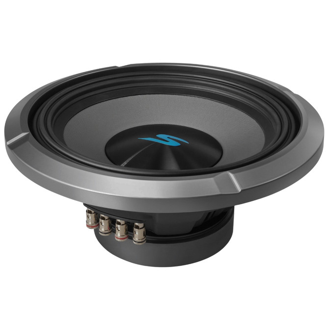 Alpine S-Series S2-W12D4 12" Subwoofer with 4-Ohm Voice Coils & 1800W Peak Power