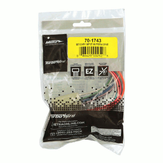 Metra 70-1743 TURBOWire; Wire Harness