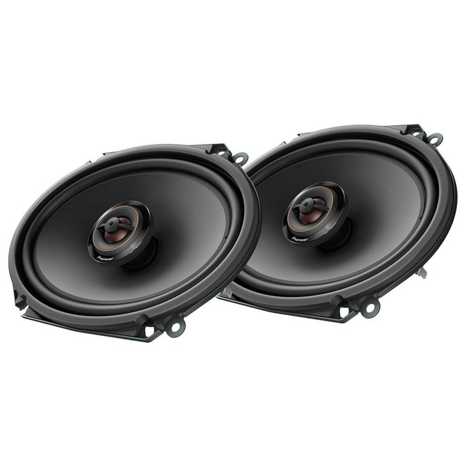 Pioneer TS-D68F 6"x8" 240W Max Power 4 Ohms 2-Way Coaxial Speakers