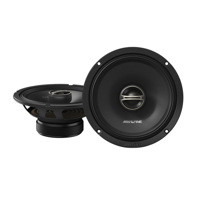 Alpine DM-65 M-Series 6-1/2" 200 Watts Peak Power 4-Ohm 2-way Coaxial Speakers