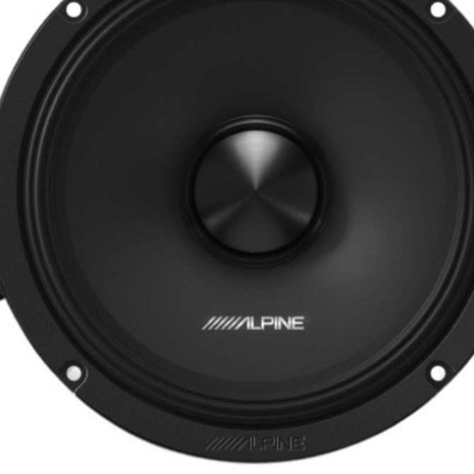 Alpine DM-65C M-Series 6.5" 200 Watts Peak Power 4-Ohm 2-way Component Speakers
