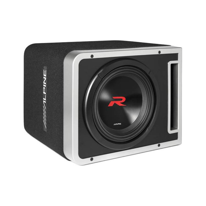 Alpine S-Series R2-SB10V Pre-Loaded 10" Ported Subwoofer Enclosure w/ 750W RMS