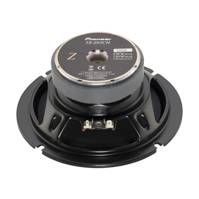 Pioneer TS-Z65CH Z-Series 6.5" 2-Way 330W Max Power Component Speaker System