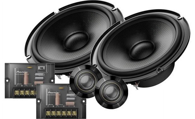 Pioneer TS-Z65CH Z-Series 6.5" 2-Way 330W Max Power Component Speaker System