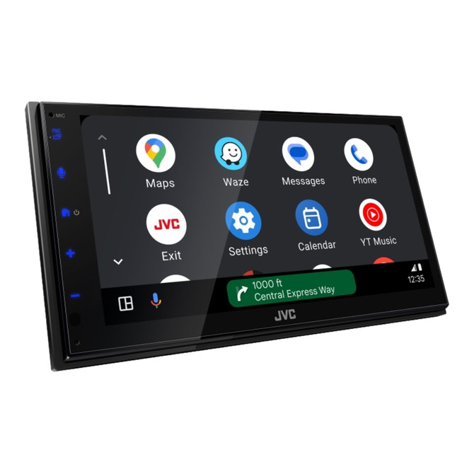 JVC KW-M590BT 6.8" 1-DIN/2-DIN Multimedia with CarPlay and Android Auto