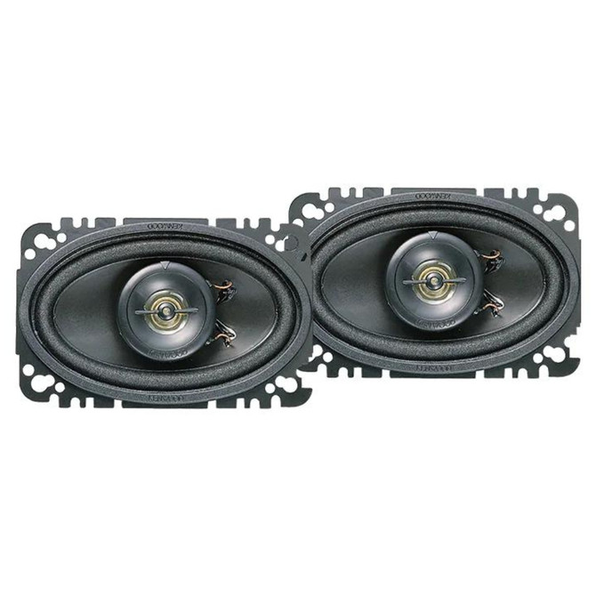 Kenwood KFC-4675C Car Audio & Video Speakers 4"x6" 60W 2-Way