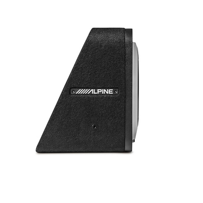 Alpine S-Series S2-SB8 8" Preloaded Subwoofer Wedge Enclosure & 300W RMS Power
