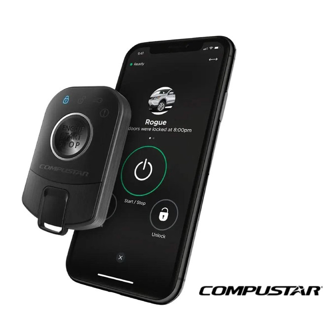 Compustar (RS9) RFX-P2WR5-SF Pro 2-Way RFX Remote Start System w/ LTE Module-Standard Installation Included