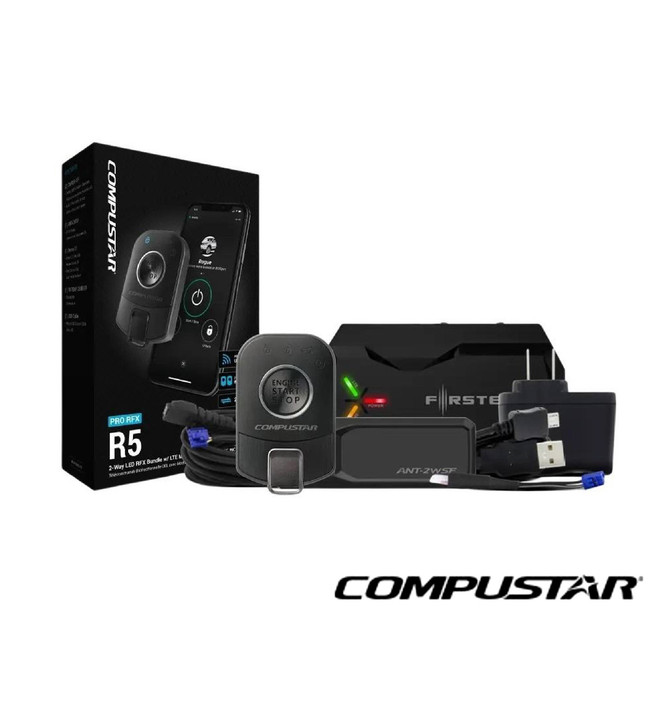 Compustar (RS9) RFX-P2WR5-SF Pro 2-Way RFX Remote Start System w/ LTE Module-Standard Installation Included