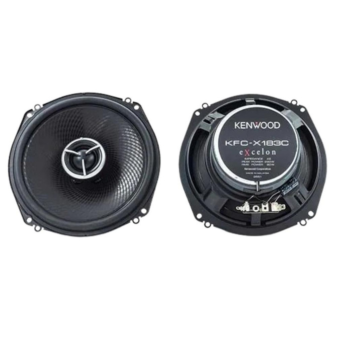 Kenwood KFC-X183C Excelon Series 6.5 Inch 2-Way 280 Watts Car Speaker System