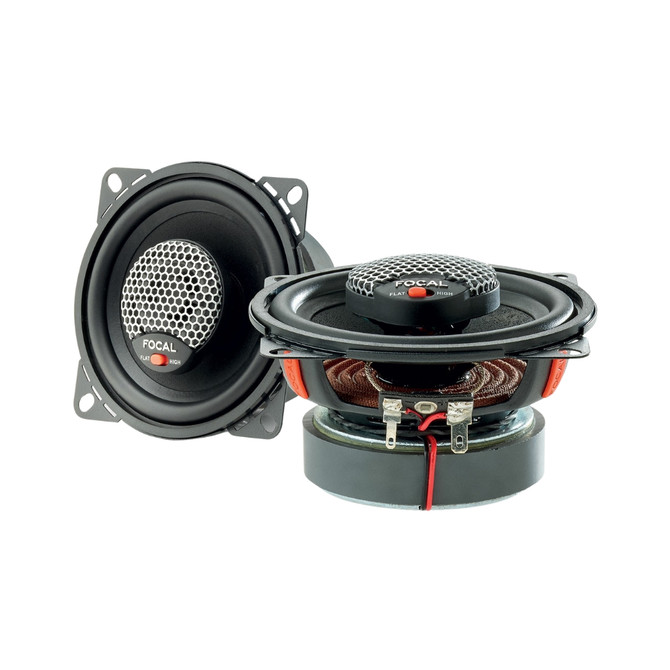 Focal ICU100 Universal Integration 4" 40W RMS 2-Way Car Audio Coaxial Speakers